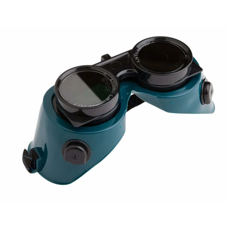 Forney 7 in. L x 3 in. W Welding Goggles Green 1 pk