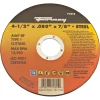 Forney 4-1/2 in. D X 7/8 in. Aluminum Oxide Metal Cut-Off Wheel 1 pc