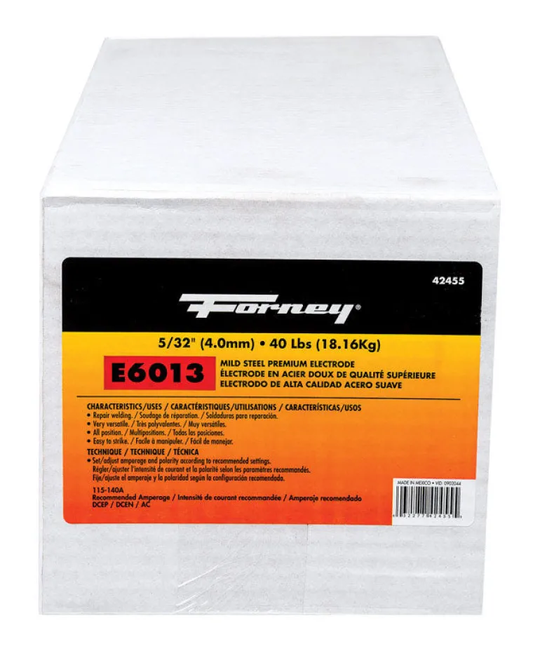 Forney 5/32 in. D X 15 in. L E6013 Mild Steel Welding Electrodes 83000 psi 40 lb