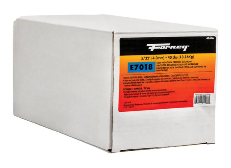 Forney 5/32 in. D X 15 in. L E7018 Mild Steel Low-Hydrogen Welding Electrodes 84000 psi 40 lb