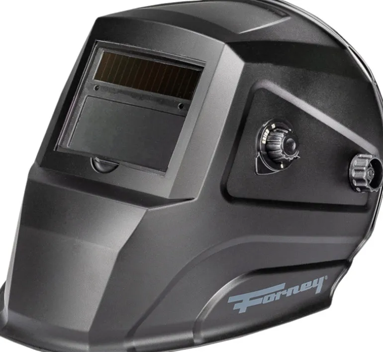 Forney 3.6 in. H X 1.63 in. W Auto-Darkening Variable Shade Welding Helmet Black Matte 1 pc