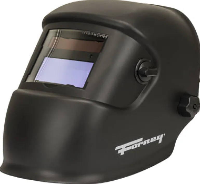 Forney 3.6 in. H X 1.63 in. W Auto-Darkening Variable Shade Welding Helmet Black Matte 1 pc