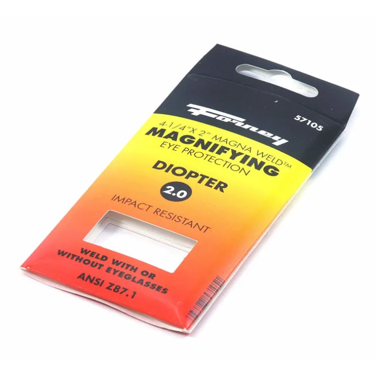 Forney 4.25 in. L X 2 in. W Welding Lens 1 pc