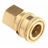 Forney 3/8 in. Quick Connect Socket Coupling 4200 psi
