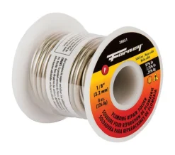 Forney 8 oz Lead-Free Plumbing Wire Solder 1/8 in. D Tin/Copper/Silver 1 pc
