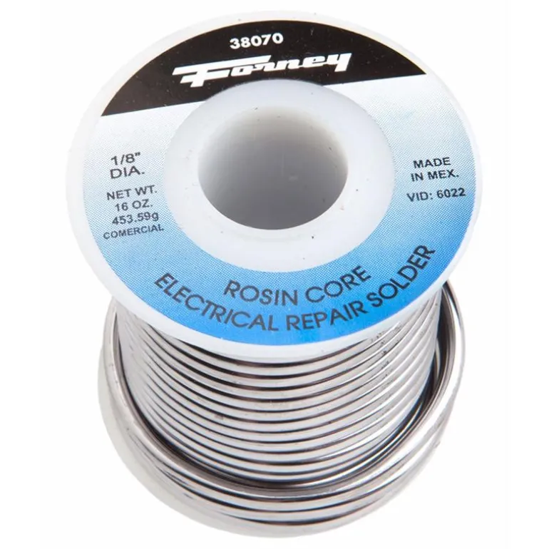 Forney 16 oz Rosin Core Solder Wire 1/8 in. D Lead/Tin/Antimony 1 pc