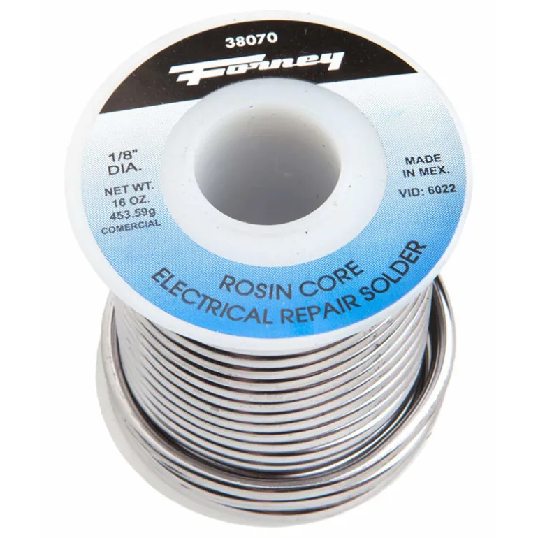 Forney 16 oz Rosin Core Solder Wire 1/8 in. D Lead/Tin/Antimony 1 pc