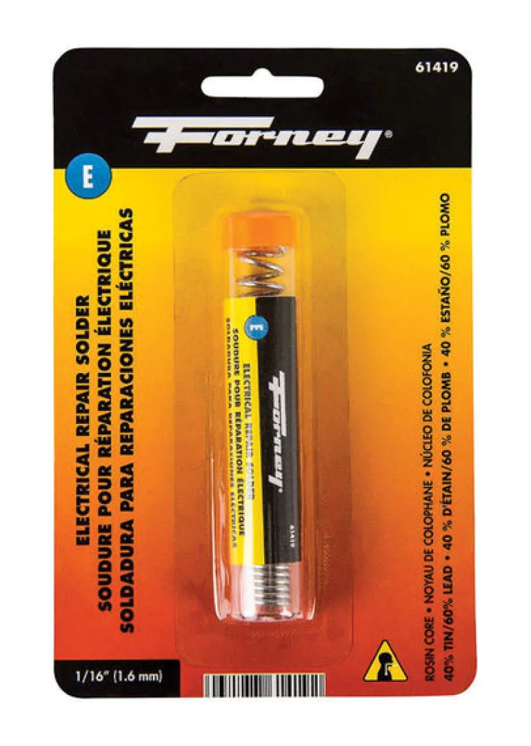 Forney 0.75 oz Rosin Core Solder Wire 1/16 in. D Tin/Lead 1 pc