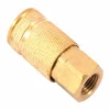 Forney Brass Air Coupler 1/4 in. Female X 1/4 in. 1 pc