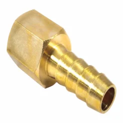 Forney Brass Air Hose End 1/4 in. Hose Barb X 3/8 in. Female 1 pc
