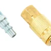 Forney Brass/Steel Air Coupler and Plug Set 1/4 in. 1/4 in. 2 pc