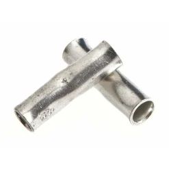 Forney Butt Connector Zinc-Plated 2 pk