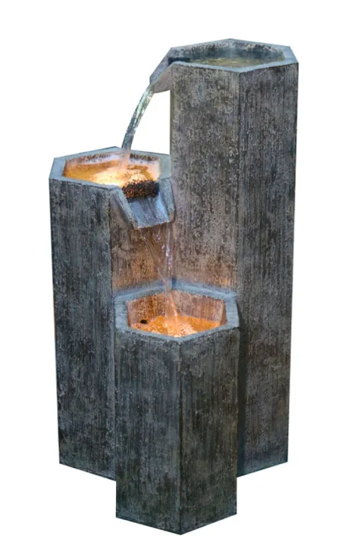 FOUNTAIN 3 TIER HEXAGON