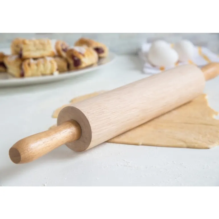 Fox Run 17.5 in. L X 2.25 in. D Wood Rolling Pin Natural