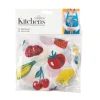 Fox Run Bowl Covers Multicolored 6 pk