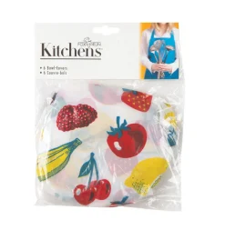 Fox Run Bowl Covers Multicolored 6 pk