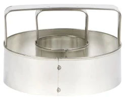 Fox Run Silver Tin Plated Steel Donut Cutter