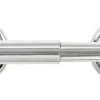 Franklin Brass Polished Chrome White Toilet Paper Holder 3.1 L x 4.6 H x 12 W in.