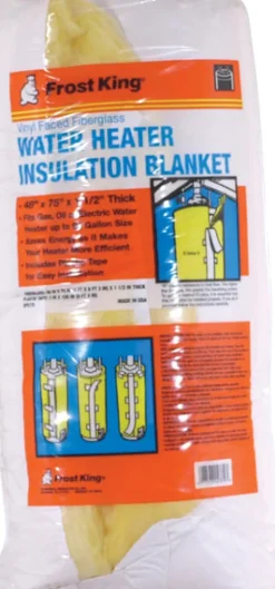 Frost King 1/2 in. Water Heater Insulation 75 in. L