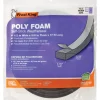 Frost King Charcoal Poly Foam Weather Seal For Doors and Windows 17 ft. L X 0.38 in.