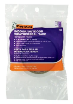 Frost King Clear Plastic Weather Seal For Doors and Windows 45 ft. L X 0.014 in.