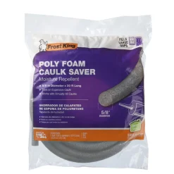 Frost King Durable Moisture Repellant Resilient Poly Foam Caulk Saver 5/8 in. x 20 ft.