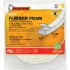 Frost King White Rubber Foam Weather Stripping Tape 10 L ft. x 7/16 W in. for Auto/Marine