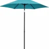 FS 7' TEAL STL UMBRELLA