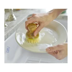 Full Circle Bubble Up 2.36 in. W Medium Bristle Bamboo Handle Dish Brush
