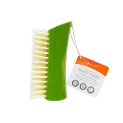 Full Circle Lean & Mean 2.36 in. W Medium Bristle 5.51 in. Plastic Handle Scrub Brush