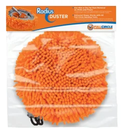 Full Circle Radius 8 in. L X 8 in. W Assorted Grit Synthetic Material Microfiber Duster Pad 1 pk