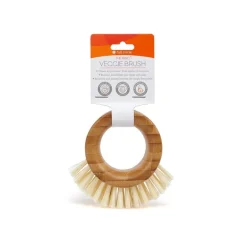 Full Circle The Ring 3.74 in. W Medium Bristle 3.54 in. Bamboo Handle Vegetable Brush
