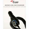 Fuse 3 ft. L USB Car Charger 1 pk