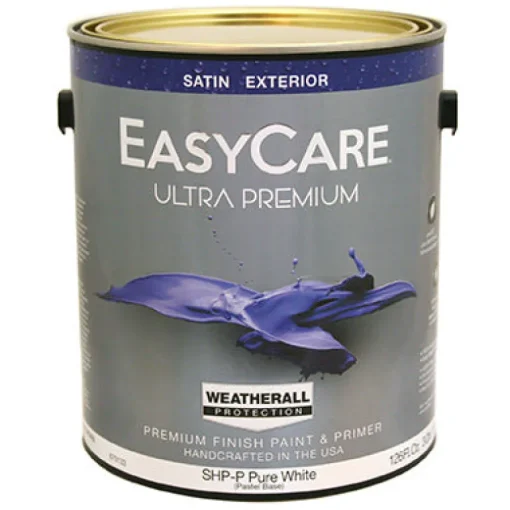 1-Gallon Satin Pastel Base Latex Exterior Paint (Pack of 4)
