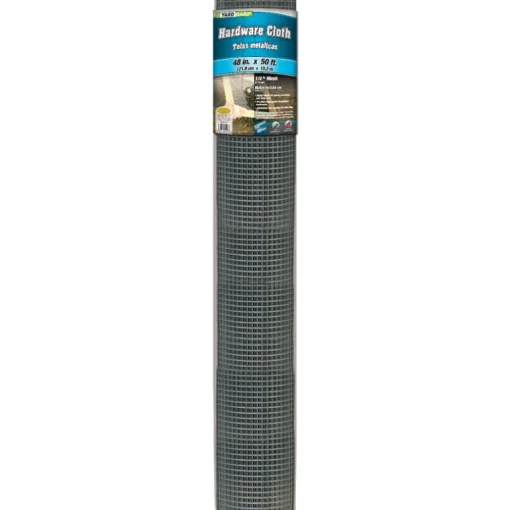 Galvanized Metal Hardware Cloth Fence, 48-In. x 50-Ft.