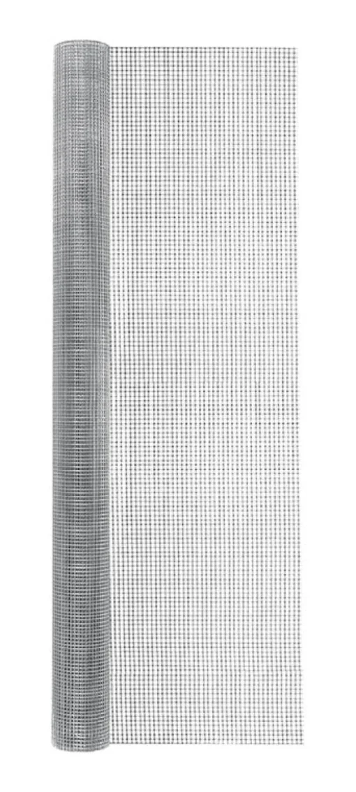 Garden Craft 48 in. W X 25 ft. L Silver Steel Hardware Cloth