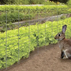 Garden Craft 28 in. H X 50 ft. L Galvanized Steel Welded Wire Fence