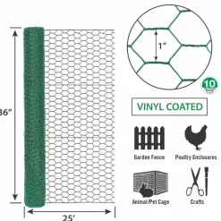 Garden Craft 48 in. H X 50 ft. L Plastic Snow Safety Fencing Green