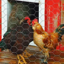 Garden Craft 18 in. H X 50 ft. L Galvanized Steel Fencing 1 in. X 1 in. in.