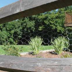 Garden Craft 18 in. H X 50 ft. L Galvanized Steel Fencing 1 in. X 1 in. in.