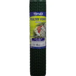 Garden Craft 24 in. H X 25 ft. L Plastic Poultry Fence 2 in.