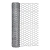 Garden Craft 24 in. H X 50 ft. L Galvanized Steel Poultry Netting 1 in.