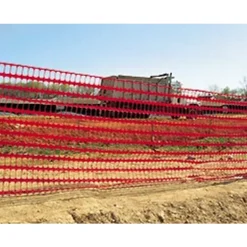 Garden Craft 48 in. H X 100 ft. L Plastic Safety Fencing Orange