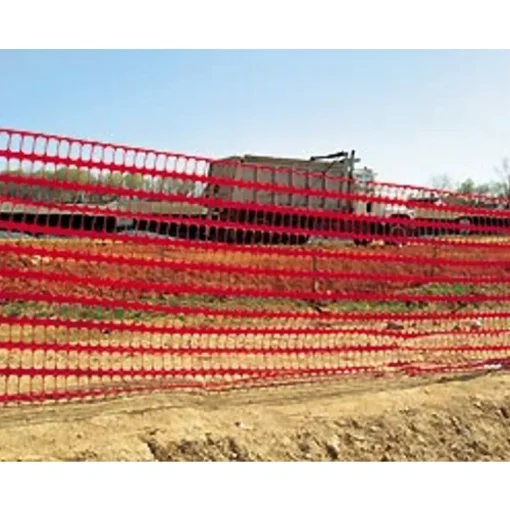 Garden Craft 48 in. H X 100 ft. L Plastic Safety Fencing Orange