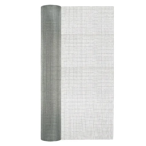 Garden Craft 48 in. H X 50 ft. L Galvanized Steel Hardware Cloth 1/2 in.