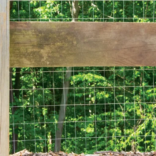 Garden Craft 24 in. H X 50 ft. L Steel Garden Fence Silver