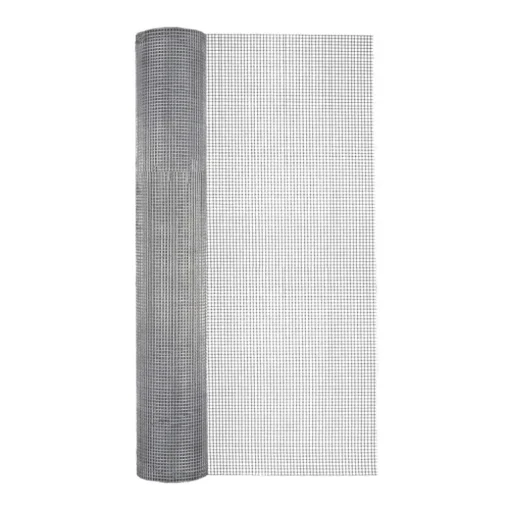 Garden Zone 36 in. W x 100 ft. L Silver Gray Steel Hardware Cloth
