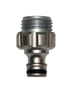 Gardena 5/8 & 1/2 in. Metal Threaded Male Hose Accessory Connector