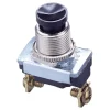 Gardner Bender 6 amps Push Button Momentary Switch Black 1 pk