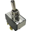 Gardner Bender 20 amps Single Pole Toggle Switch Black/Silver 1 pk